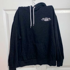 Size Large but fits like a medium Friends tv show gray Hoodie for women